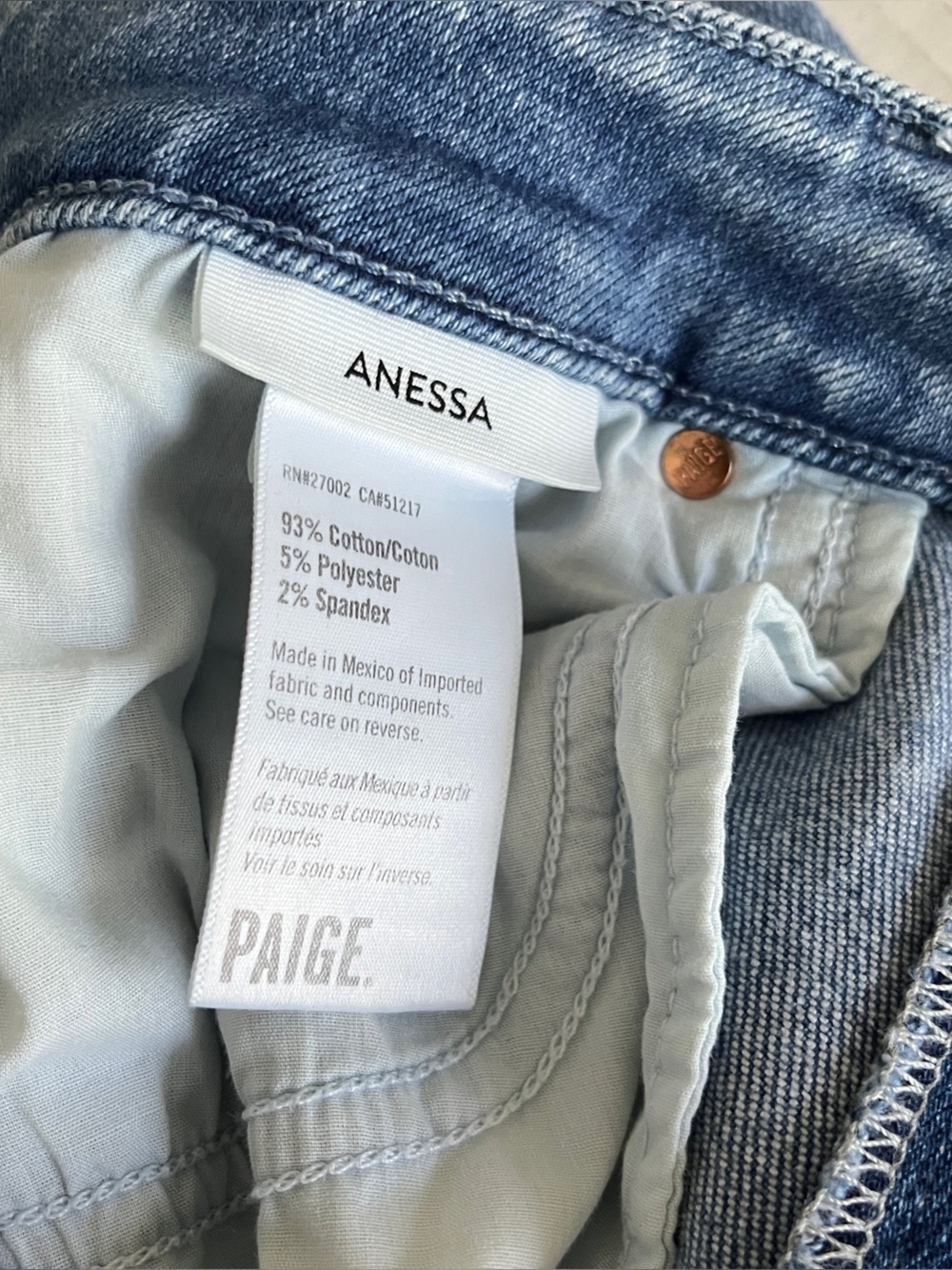 PAIGE Anessa High rise crop wide leg jeans - Picture 5 of 5